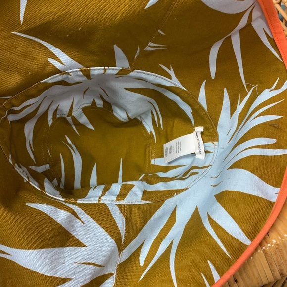 Anthropologie reversible canvas hat new without tags one size - Picture 9 of 11